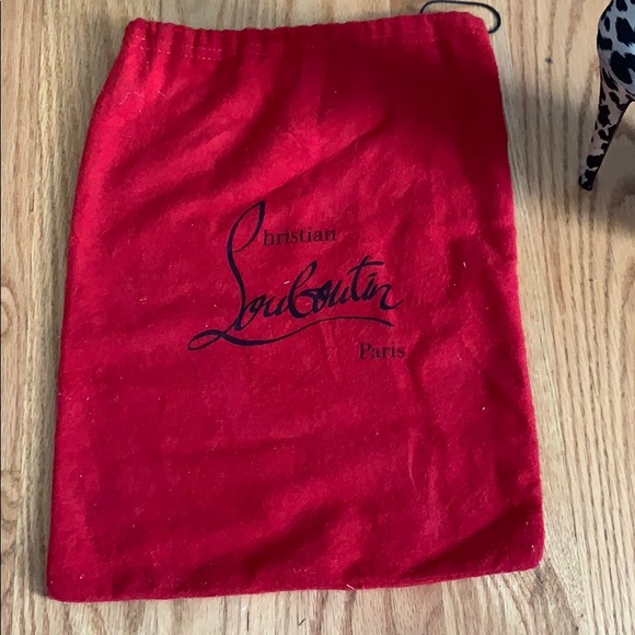 Christian Louboutin Daf 160 Tissu Leopardino - Picture 2 of 8